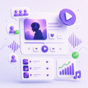 Auditeurs Mensuels Spotify